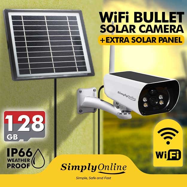 Wireless Solar Security Camera with WiFi: Embrace the Power of Solar Energy for Enhanced Home Protection